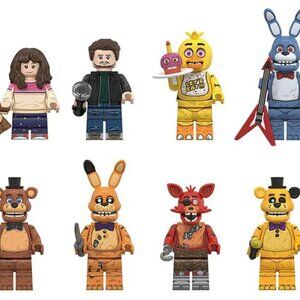 FNAF Minifiure set of 8
